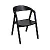 Стул GURU Black+Black Leg