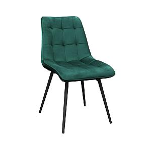 Стул Capella Catifea Dark Green HLR57+Black Legs