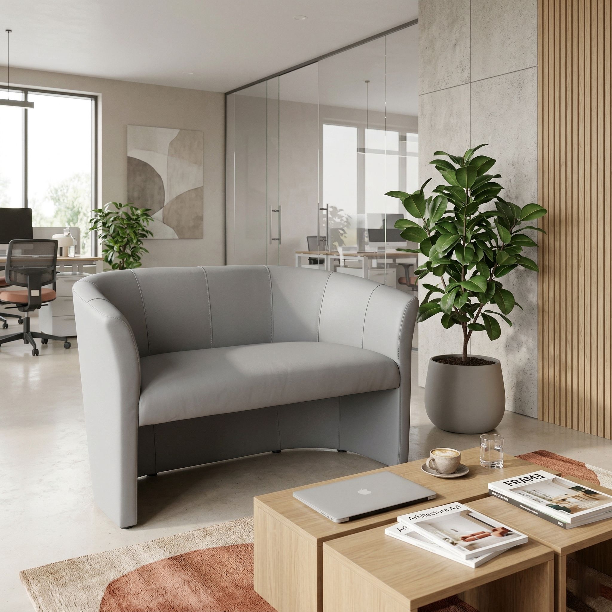 Диван Club Duo Eco 70 Grey