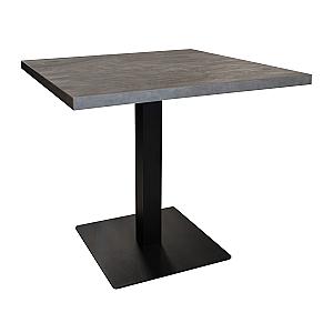 Стол Horeca Основание: 49×49 мм Опорная плита/столешница: 80x80x1,6 см