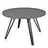Стол TOKYO Rondo Black Marble Ø1300