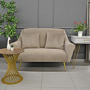 Canapea gloriosa 2 light brown