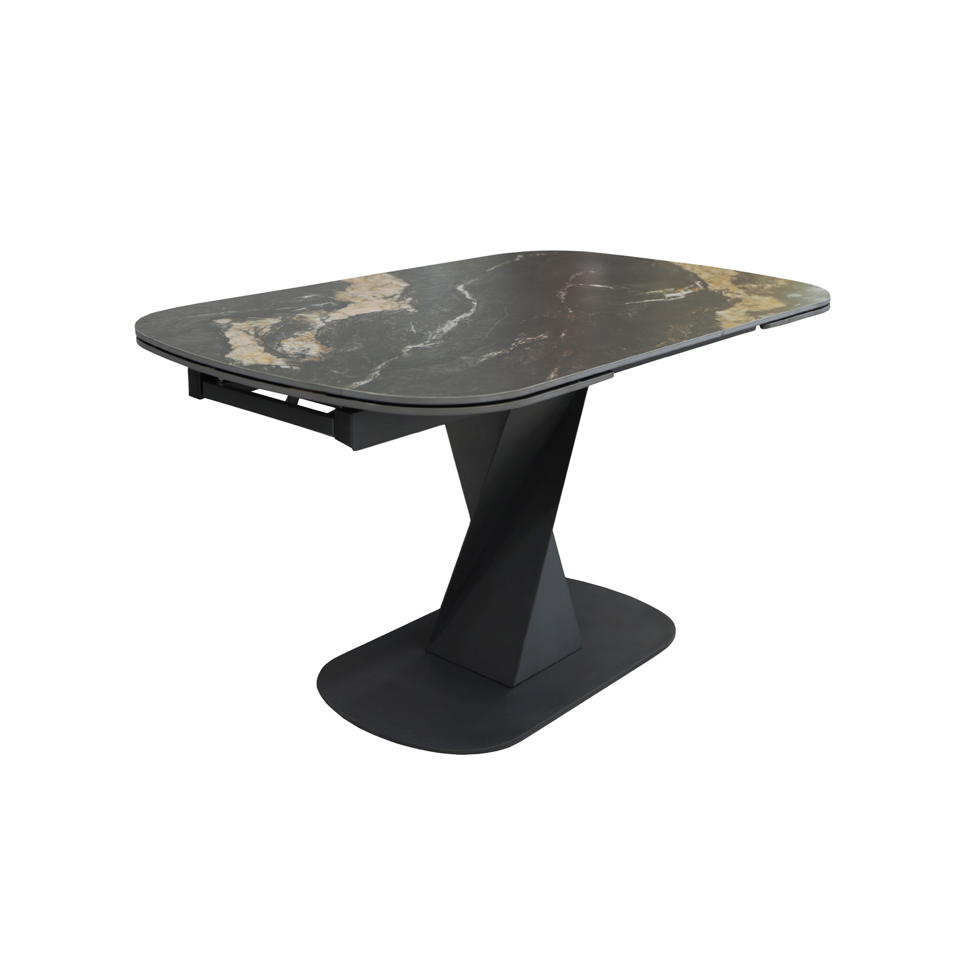 Pаздвижной стол Novara Black 140/200x85x76