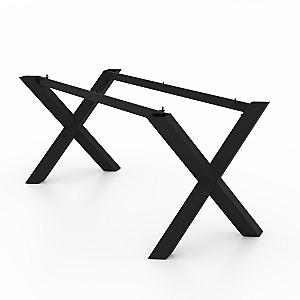 <p>Modelul Xena New CrossBar 1500 combina rezistenta cu un aspect industrial datorita structurii din metal teava 80x80x1.5.. Dimensiuni: 1300x780xh729 mm. Compatibil cu blaturi de: 1400x800 mm, 1800x900 mm, 1500x800 mm.</p>