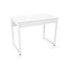 Офисный стол small 100×55 white/white