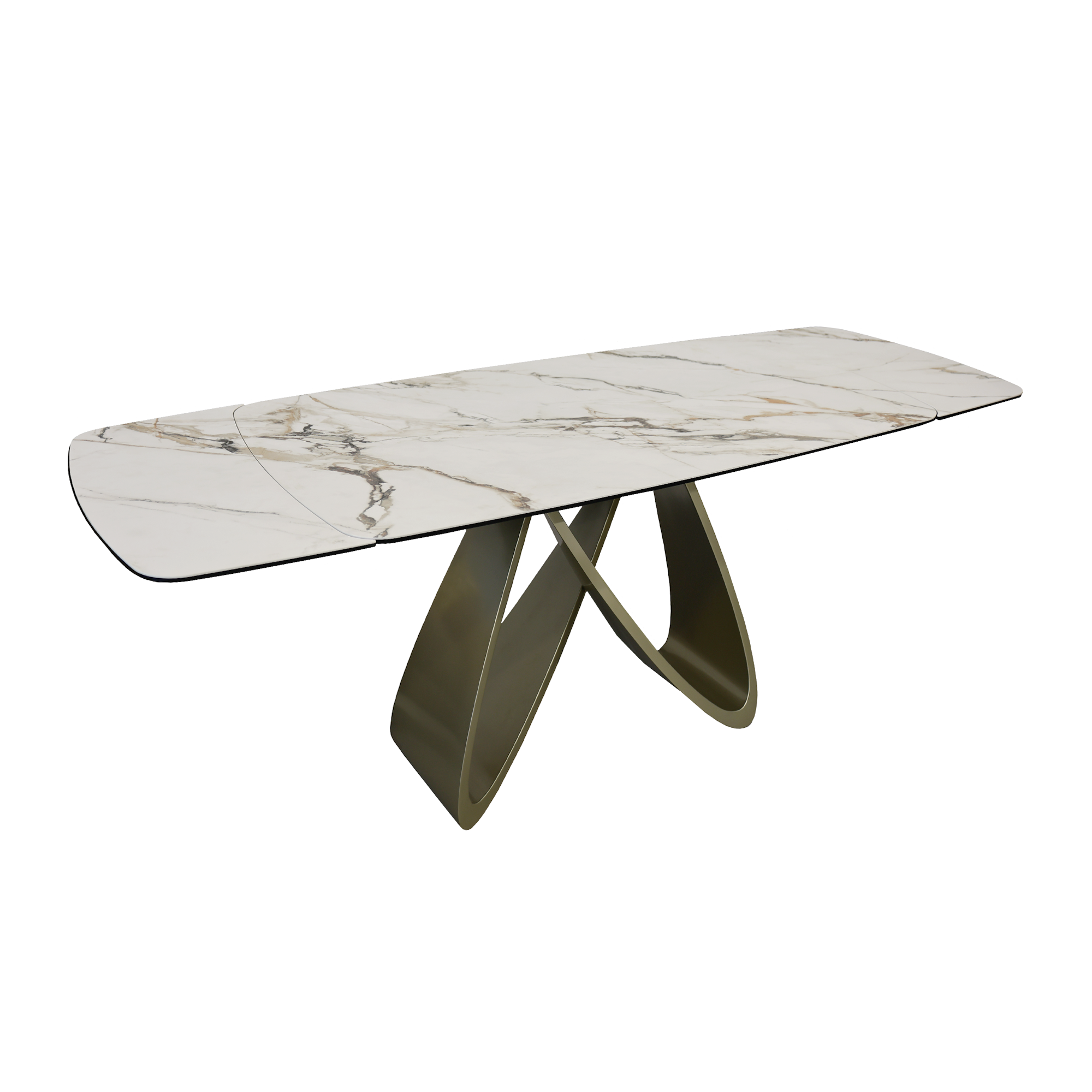 Pаздвижной стол Rino Gold Legs 180/220/260×100×H76