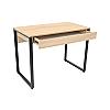 Masa birou small 100×55 sonoma/black