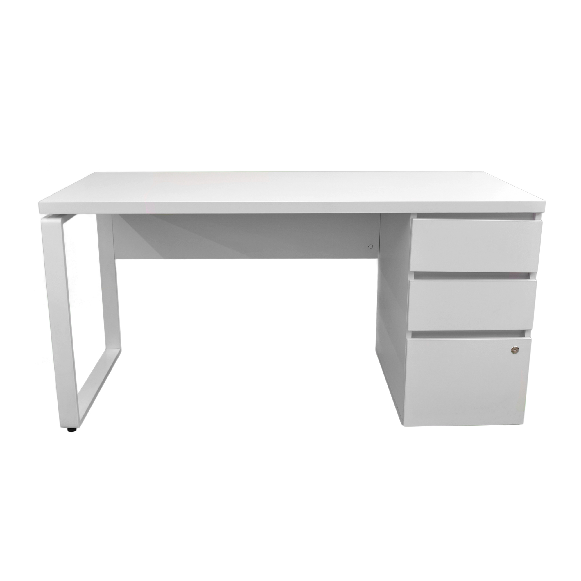 Стол urban+box встроенный white 1500×680 (бокс с правой стороны)