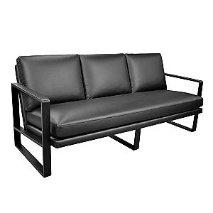 Диван york 3 pu black