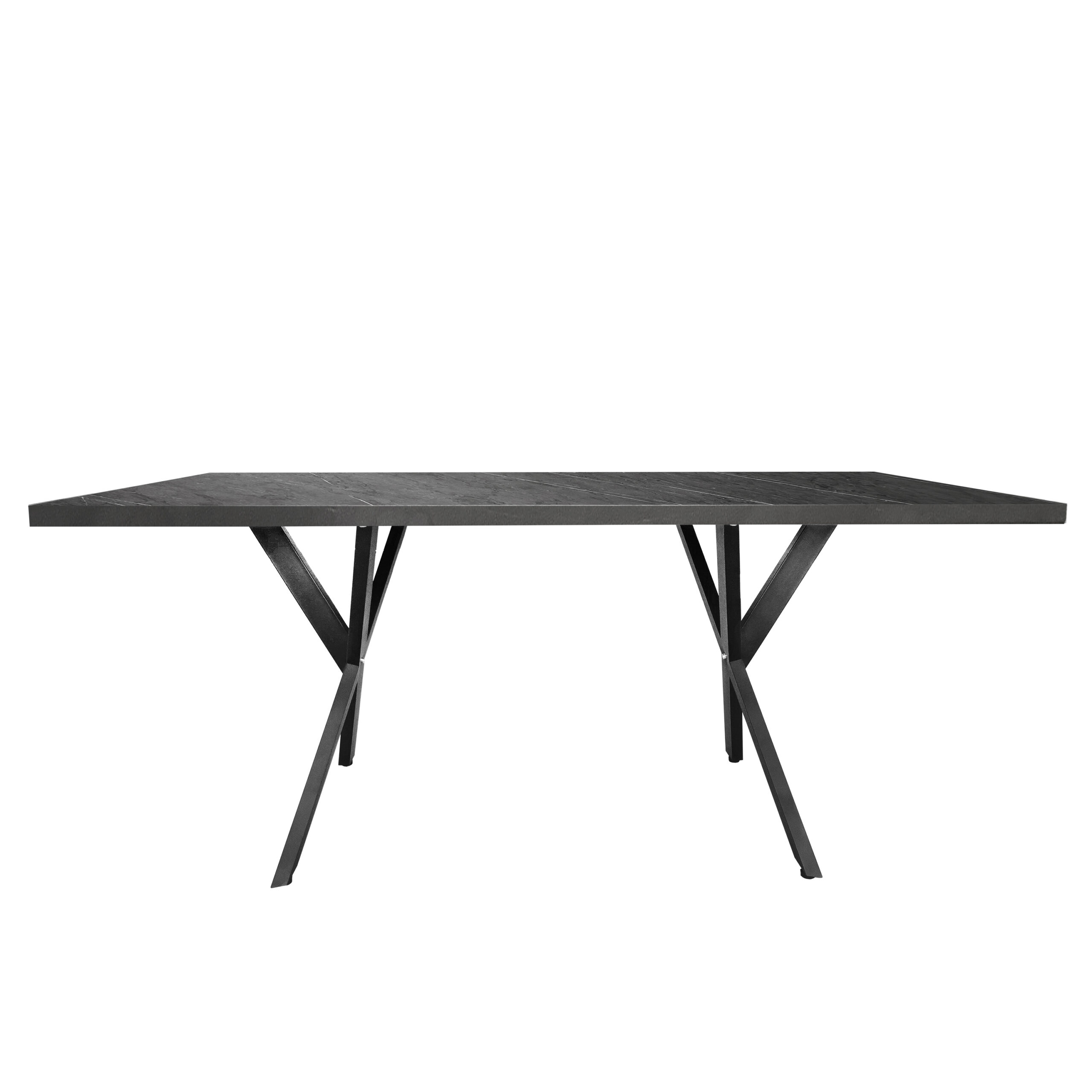 Стол Nora Black Marble 180×90