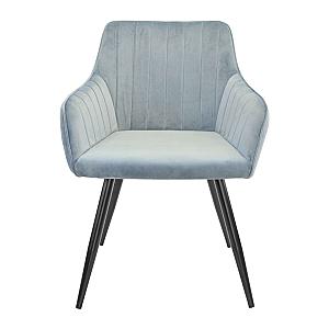 Scaun iris light blue hlr61+black legs