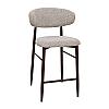 Барный стул meridian light brown (ote miami 160 taupe) + wooden legs