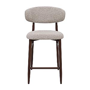 Барный стул meridian light brown (ote miami 160 taupe) + wooden legs