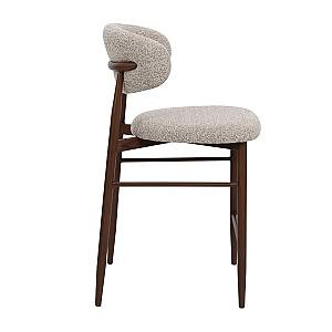 Барный стул meridian light brown (ote miami 160 taupe) + wooden legs