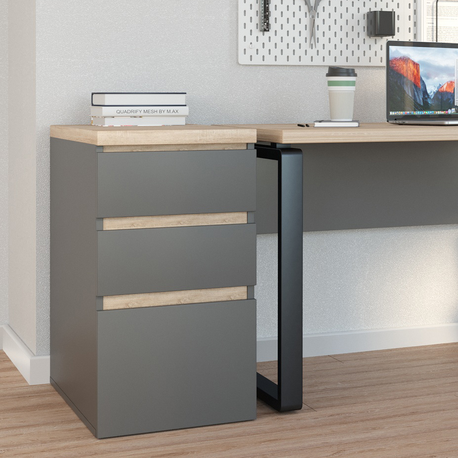 Casetiera urban box sonoma/anthracite