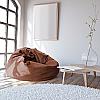 Fotoliu puf bean bag color/stofă ø 95 brown