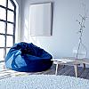 Кресло мешок bean bag color/stofă ø 95 dark blue