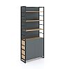 Этажерка Urban 90 Box (с цельной задней панелью и решёткой)