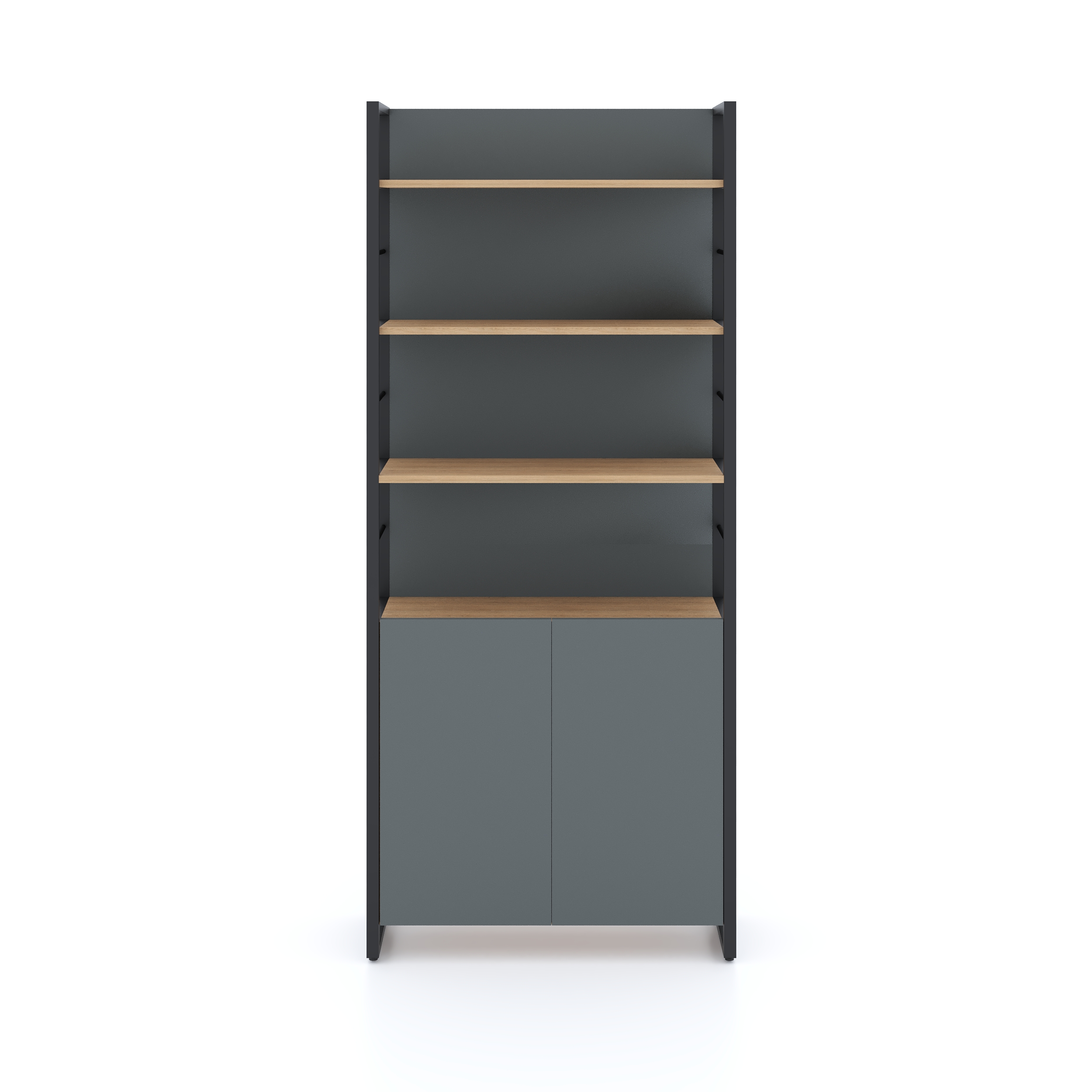Этажерка Urban 90 Box (с цельной задней панелью и решёткой)