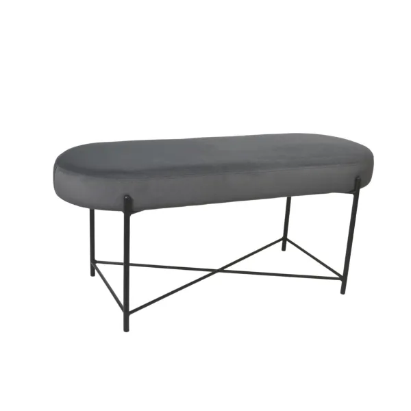 Банкетка antreu taco double dark grey