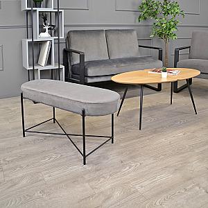 Банкетка antreu taco double dark grey