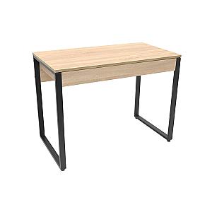 Офисный стол SMALL 100×55 Sonoma/Black