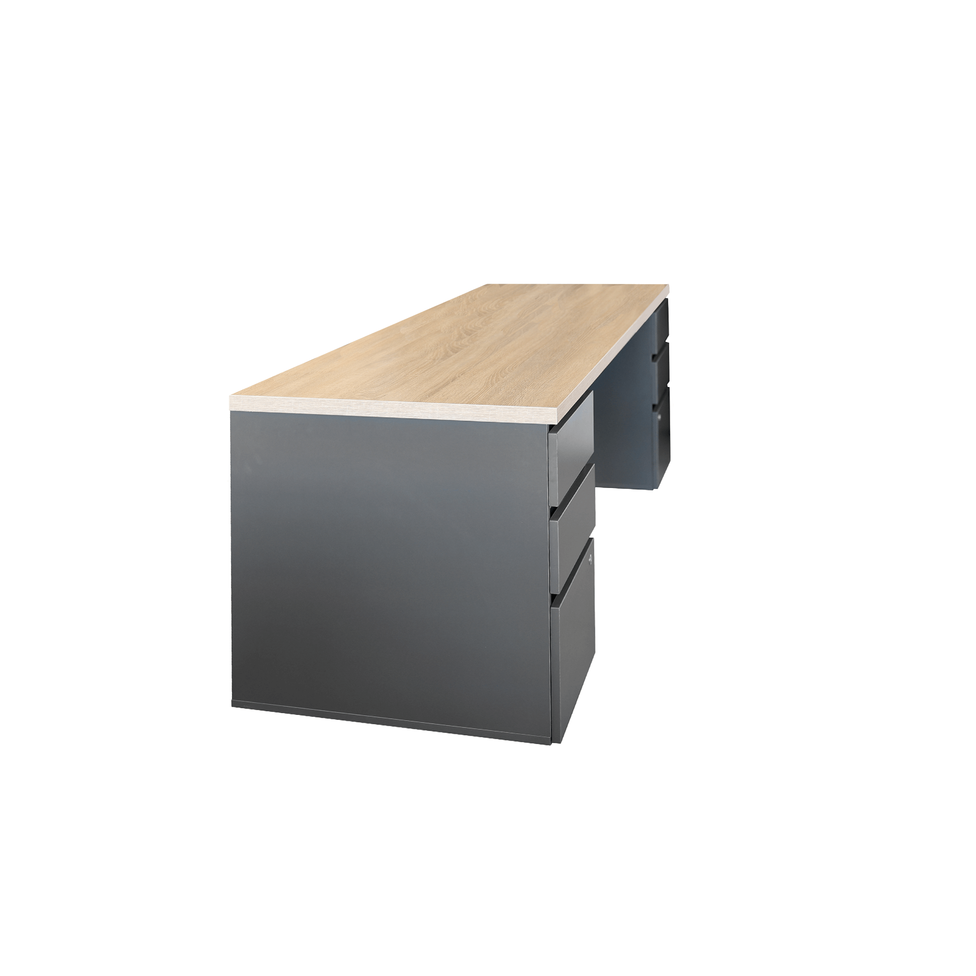 Офисный Стол Urban Double Box 200×68 Sonoma/Antracite