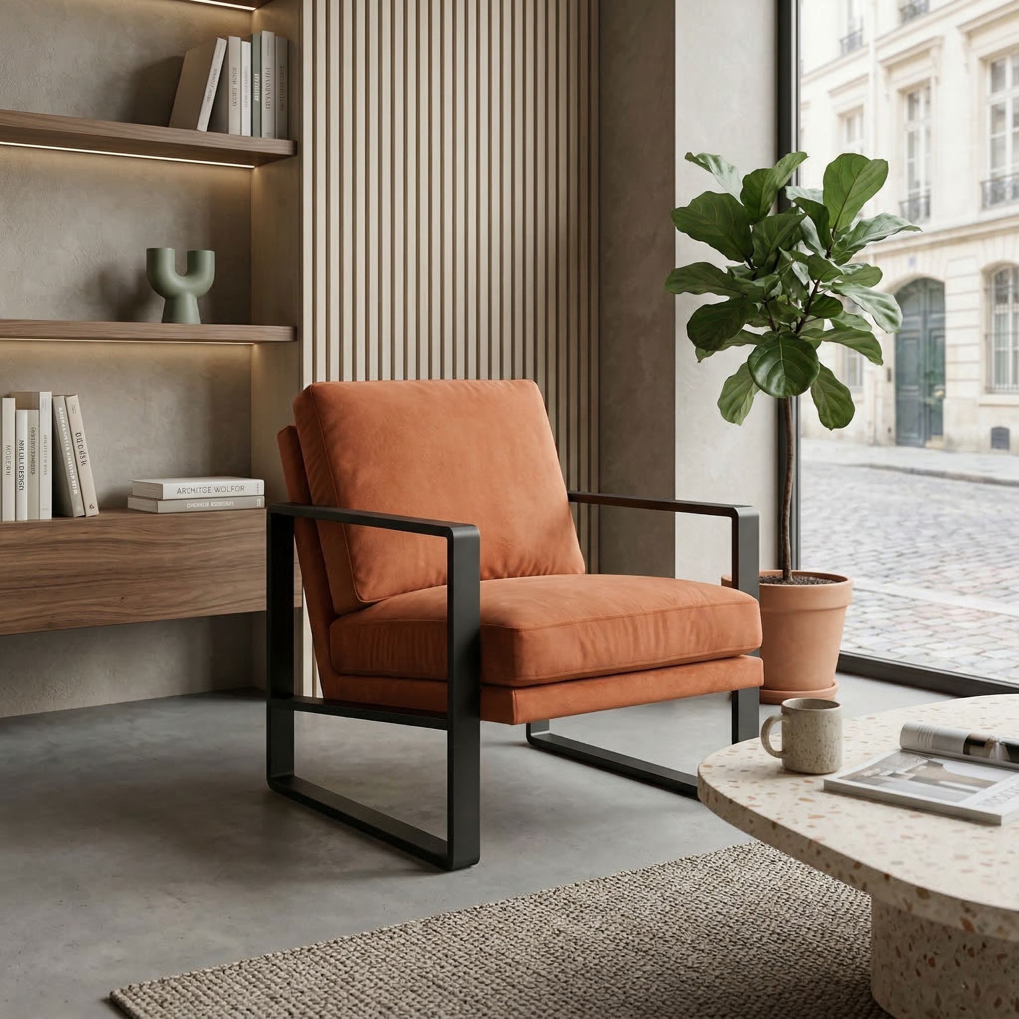 Кресло YORK Оранжевое