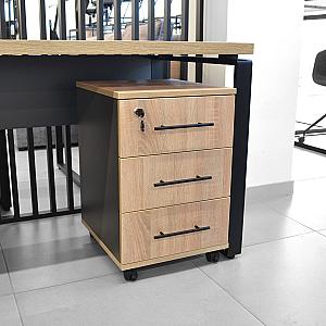 Тумба Rollbox Sonoma/Anthracite