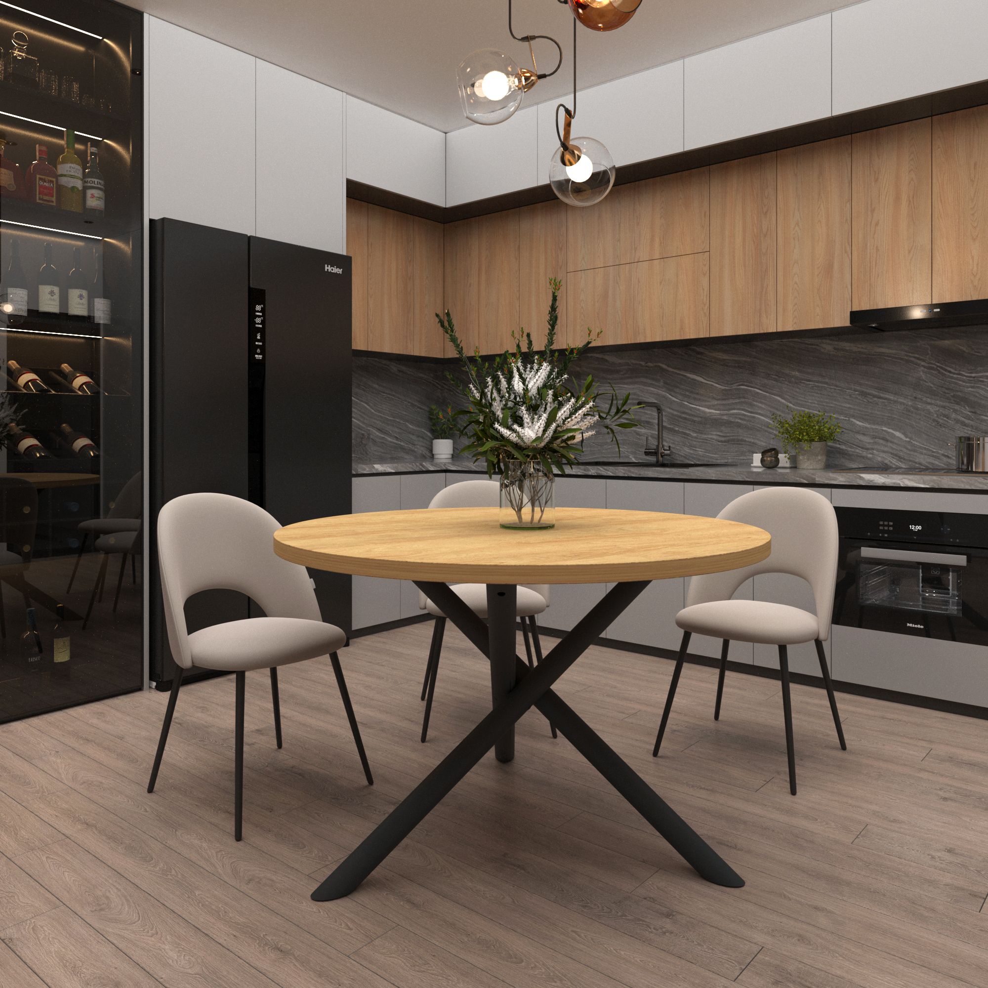 Каркас стола trento 120