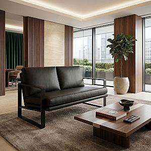 Диван York Pu Black