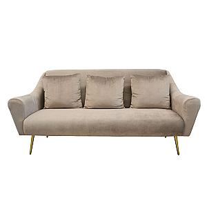 Диван GLORIOSA 3 Light Brown