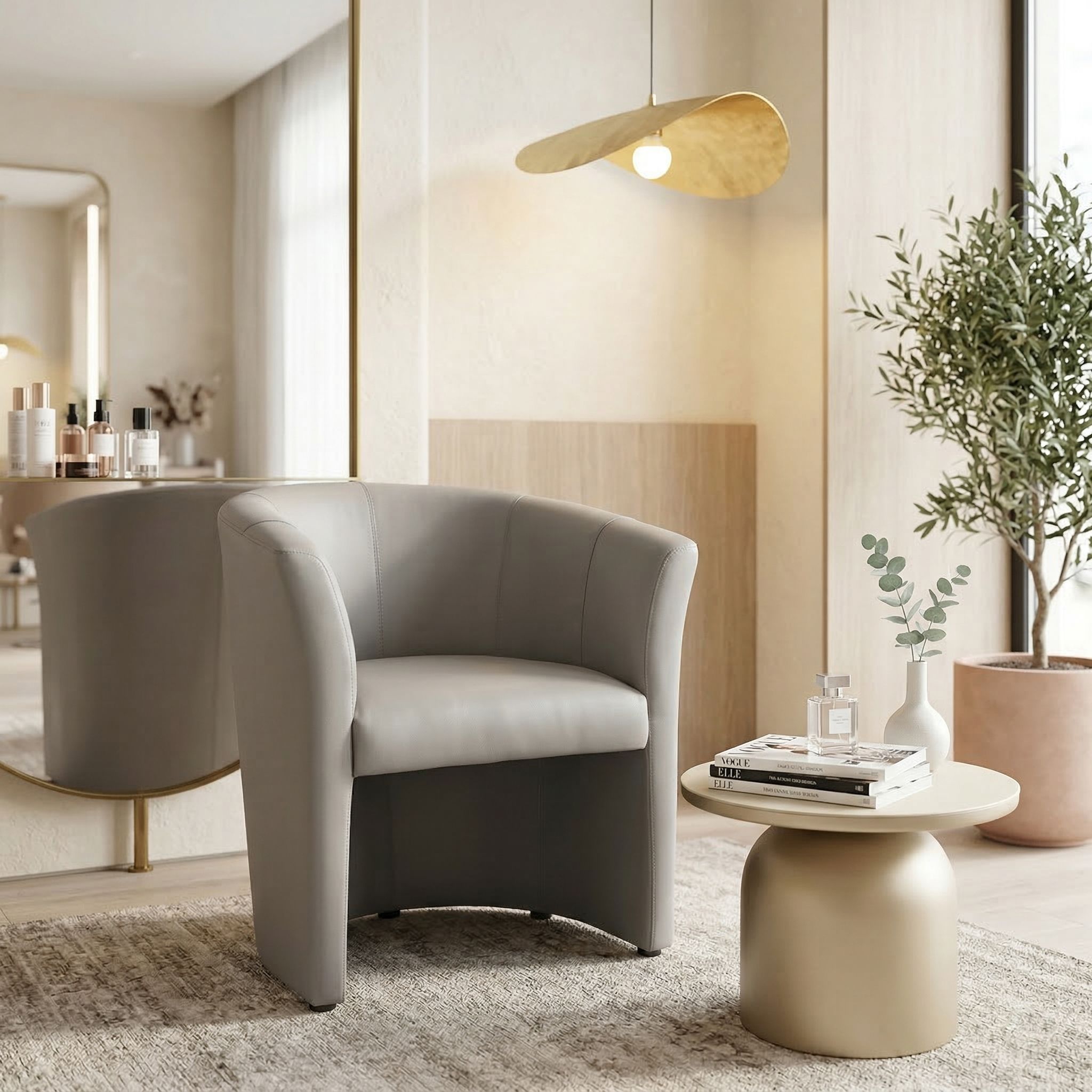 Кресло Club Eco 70 Серое