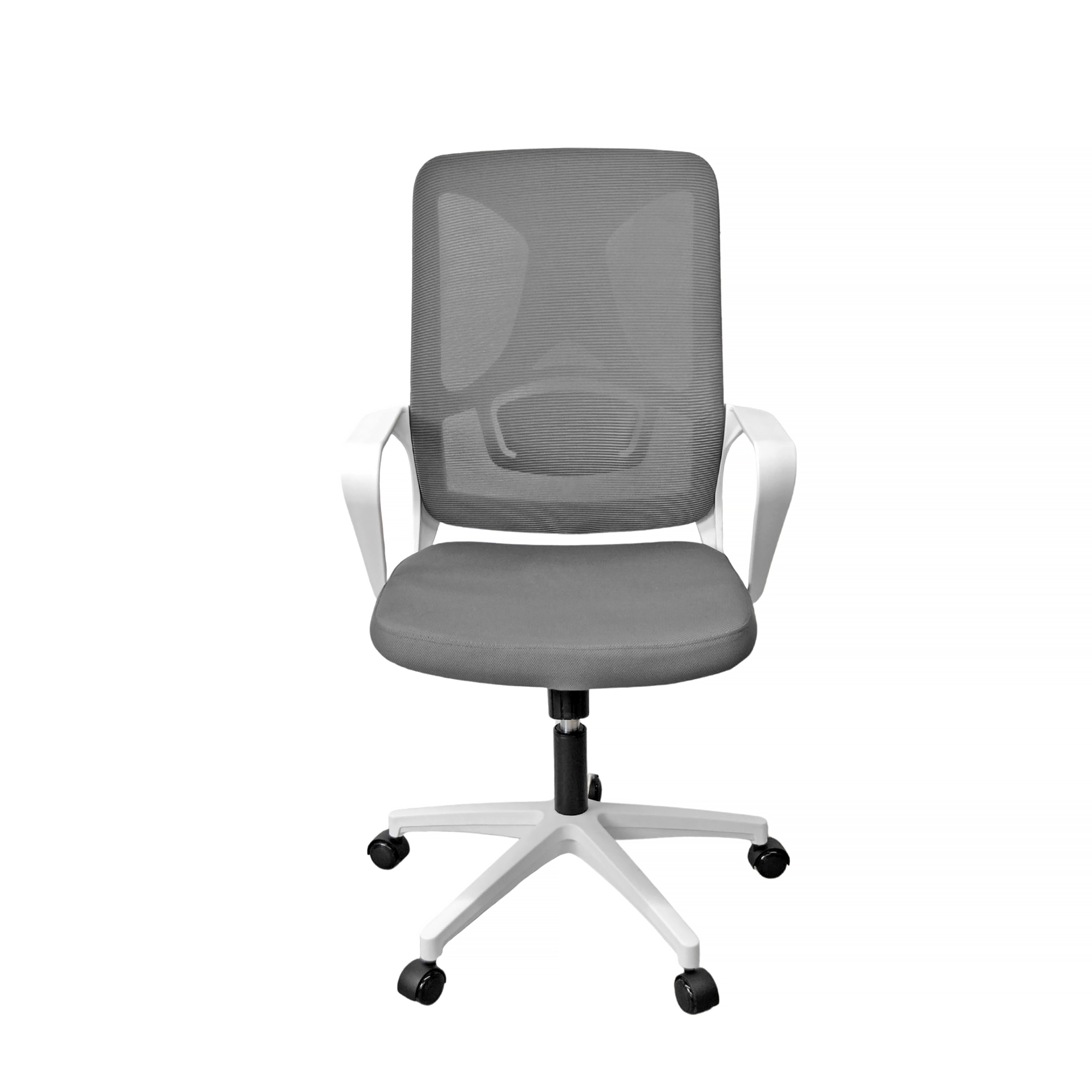 Офисное кресло F-20141 A Grey+White Frame