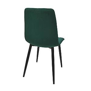 Scaun dc-90p n57 catifea dark green+black legs