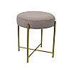 Taburet taco beige gold legs
