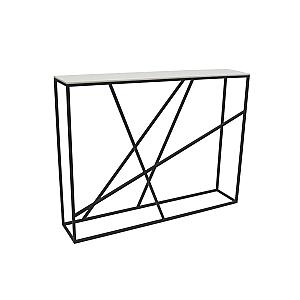 Белая консоль Deco
