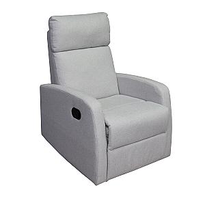 Кресло с реклайнером Santos Light Grey