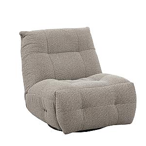 Кресло с реклайнером Nardo ROF-017 Grey (Royal Boucle Mushroom)