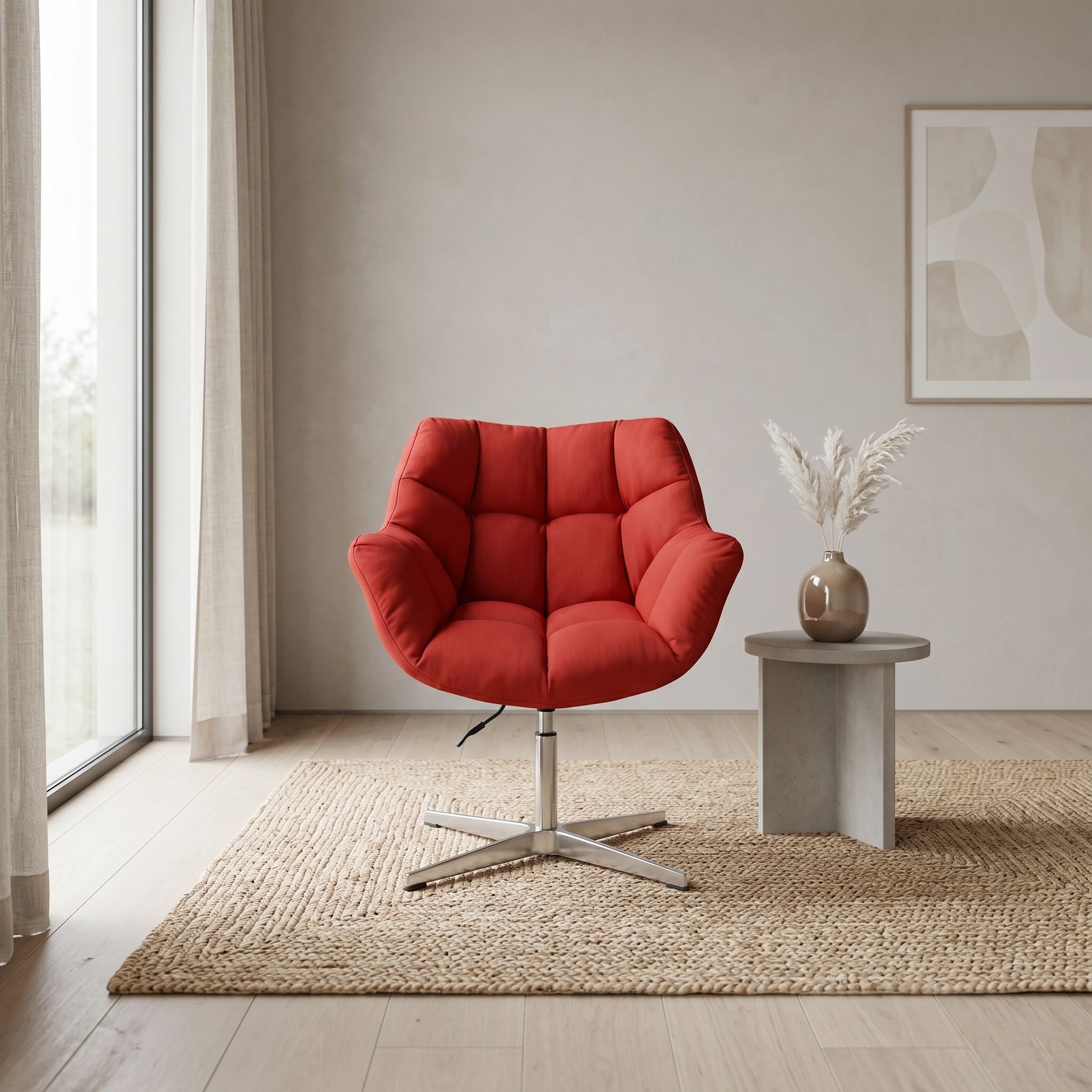 Кресло VENSAN PLUS CROSS Red SM-11