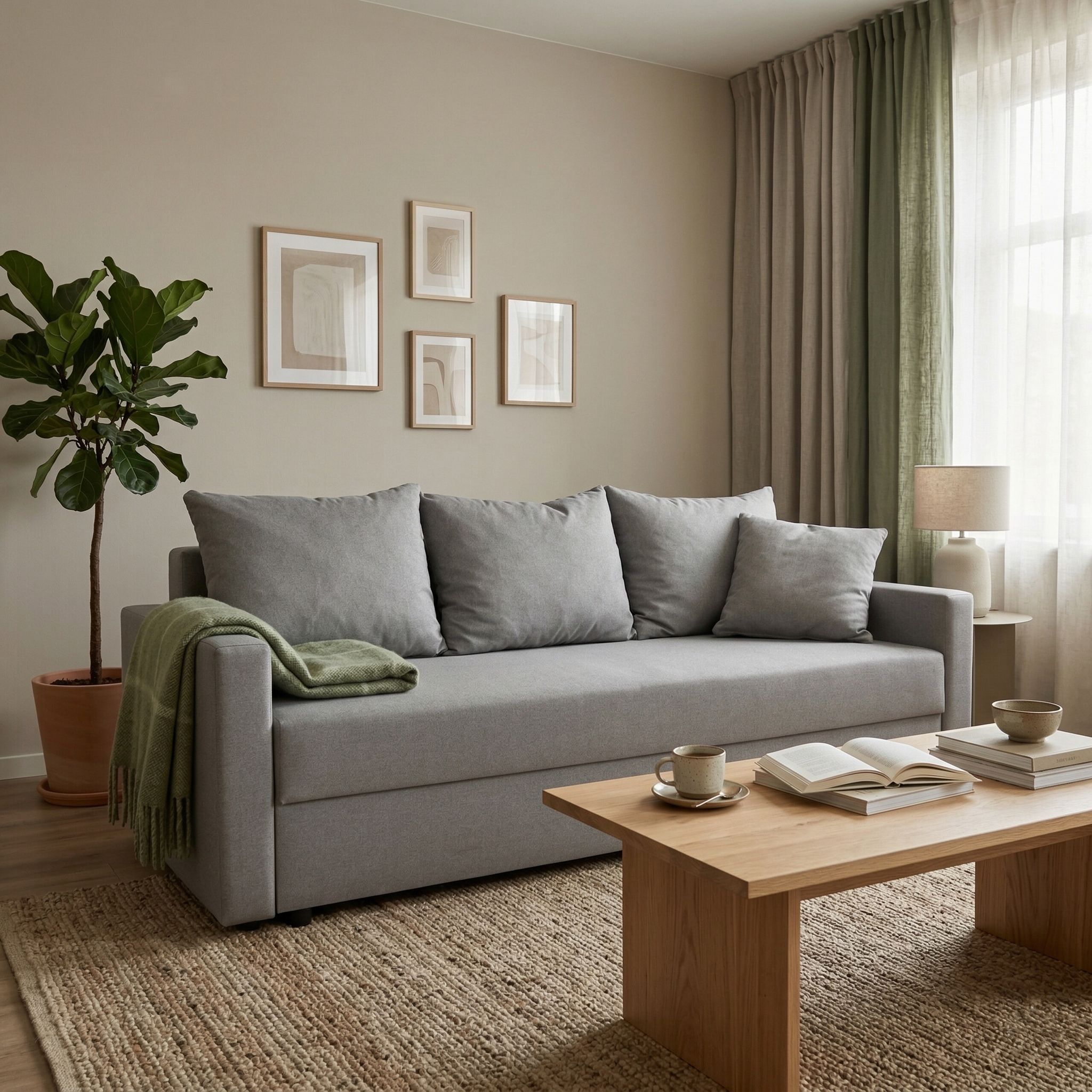 Раздвижная софа Confort Grey
