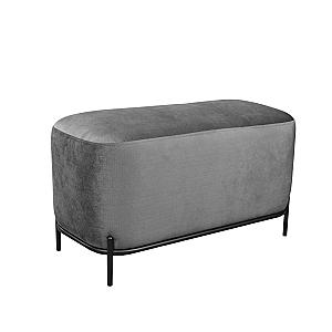 Банкетка Hippo Double Grey