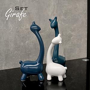 Set Suvenire GIRAFE Blue