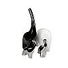 Deco Elefanti Black & White