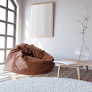 Кресло мешок Bean Bag Color/Stofă Ø 95 Brown