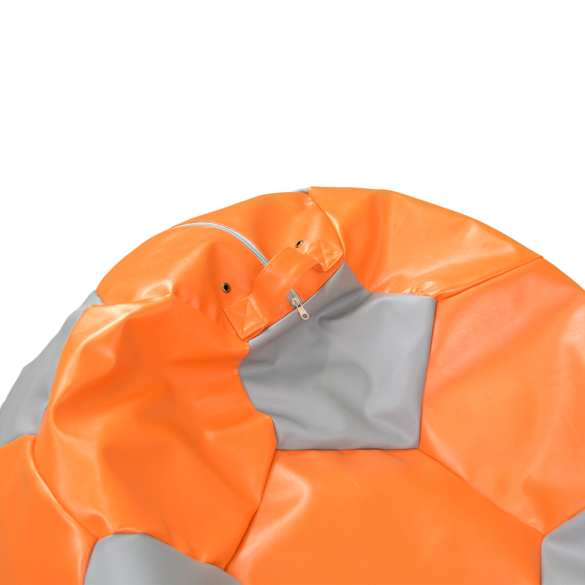 Ball Bean-Bag Orange-Grey Mini