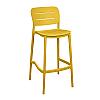 Scaun bar helix yellow