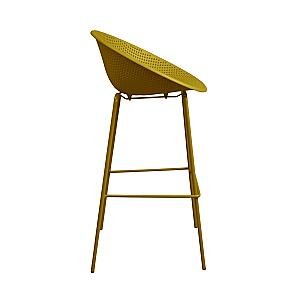Стул для бара castor yellow