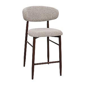 Барный стул Meridian Light Brown (OTE Miami 160 Taupe) + Wooden Legs