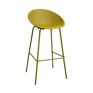 Стул для бара CASTOR Yellow